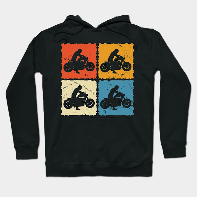 Vintage Biker Hoodie by POS